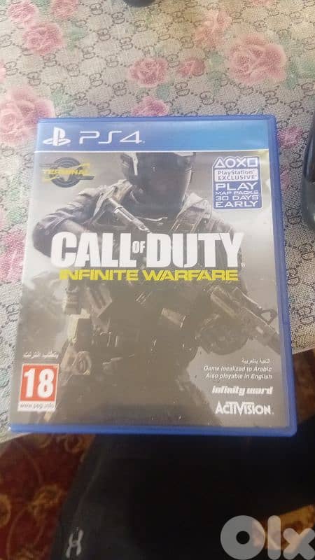 cod infinite warfare + fc 24 ps4 4