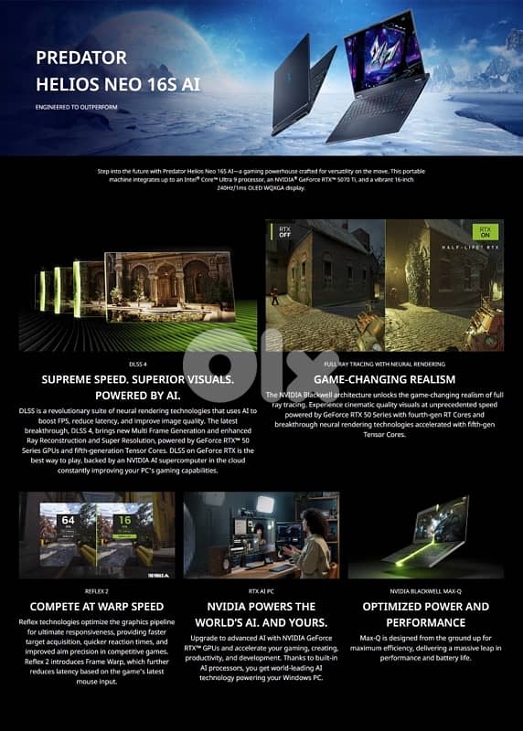 Acer Predator Helios Neo 16S AI 12