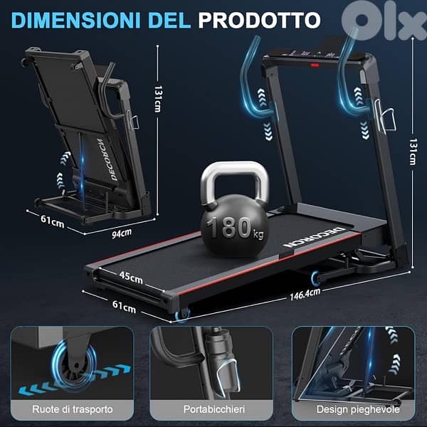 Professional treadmill German quality 5