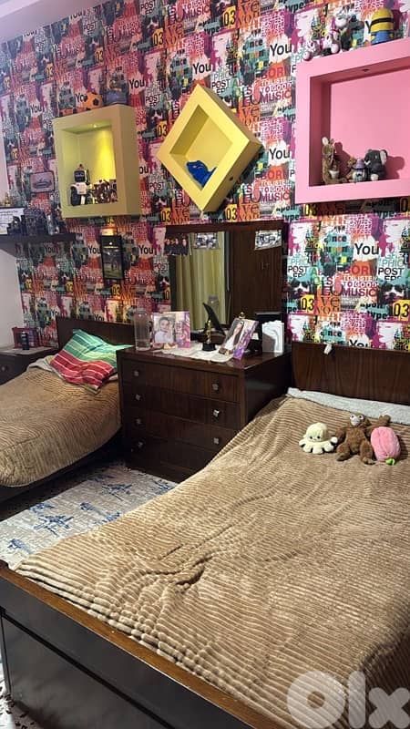 takhten 2yies 120*180 khachab jawz ba3da jdide 1