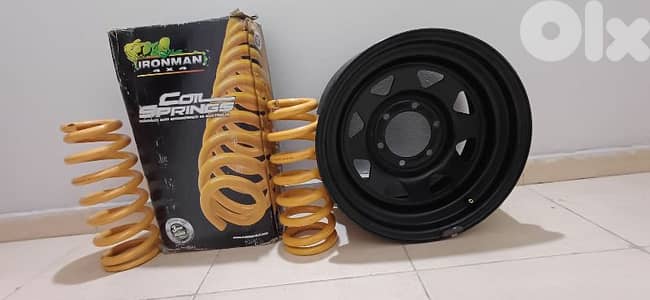 Mitsubishi pajero(2000 -2006) suspension, 16x8 wheels