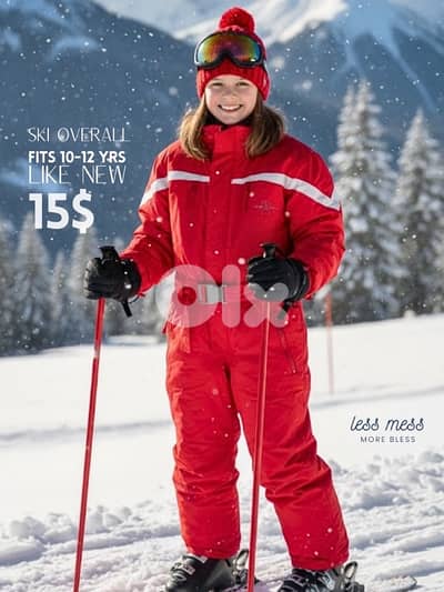 OVERALL SKI 10-12 years