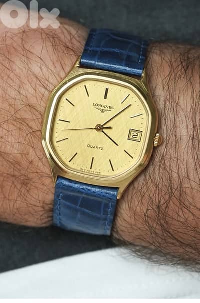 Longines Octagonal Dial Date 1980’s