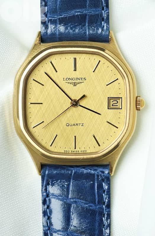 Longines Octagonal Dial Date 1980’s 1