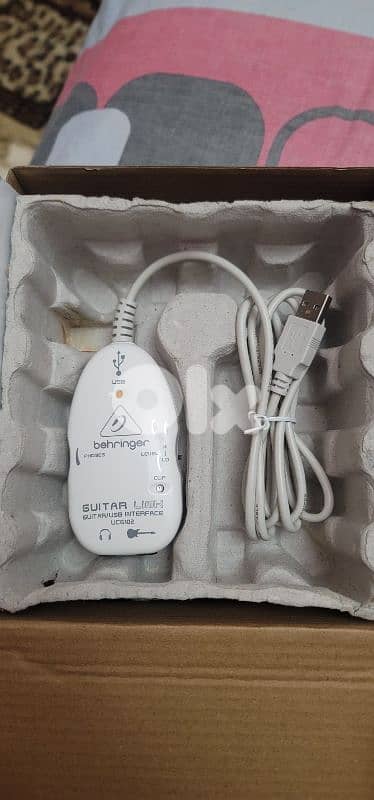 behringer ucg 102 usb guitar interface 1