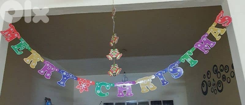 شجرة  الميلاد  مع  زينة  وأغراض ميلاد (بداعي السفر ) بيروت  ٠٣٧٢٣٨٩٥ 14