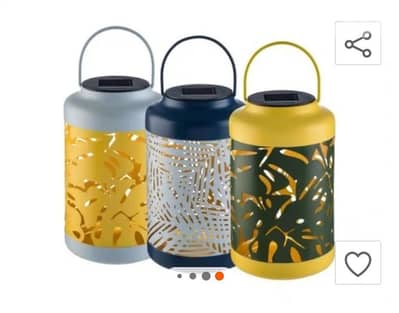 led solar lantern فانوس