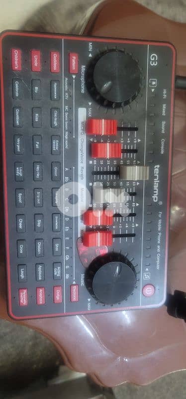 tenlamp g3 card sound with mic