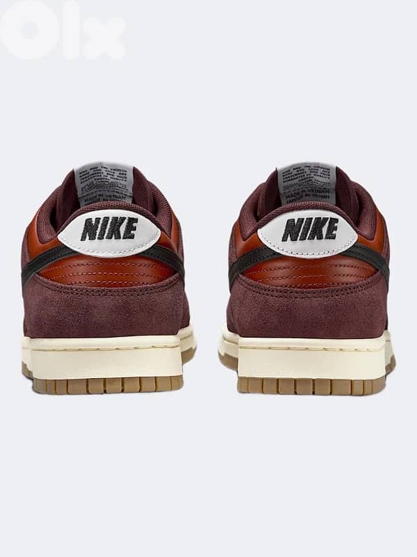 Title / header : Nike Dunk Low Retro SE Mars/Burgundy – Men’s Shoes 3
