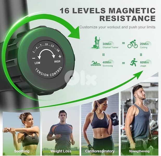 Cross Trainer for Home, Elliptical Trainer 2