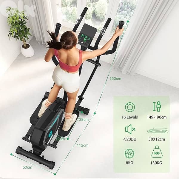 Cross Trainer for Home, Elliptical Trainer 5