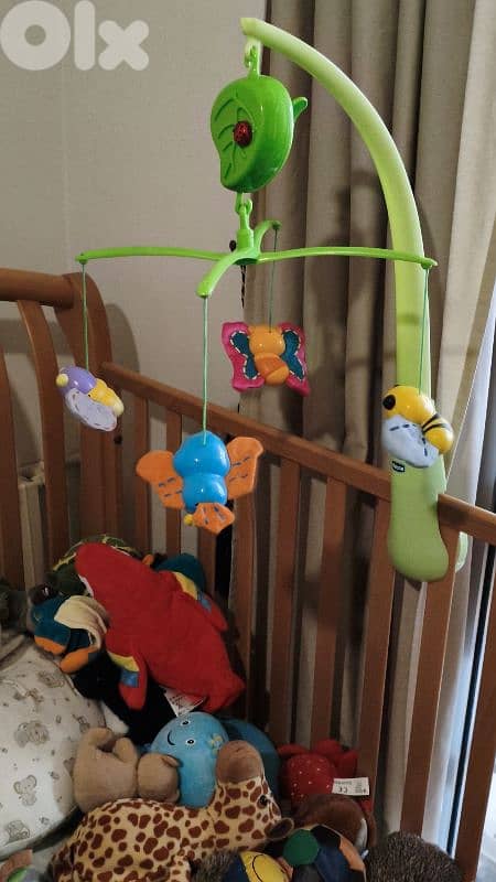Chicco, mobile crib, musical crib 1