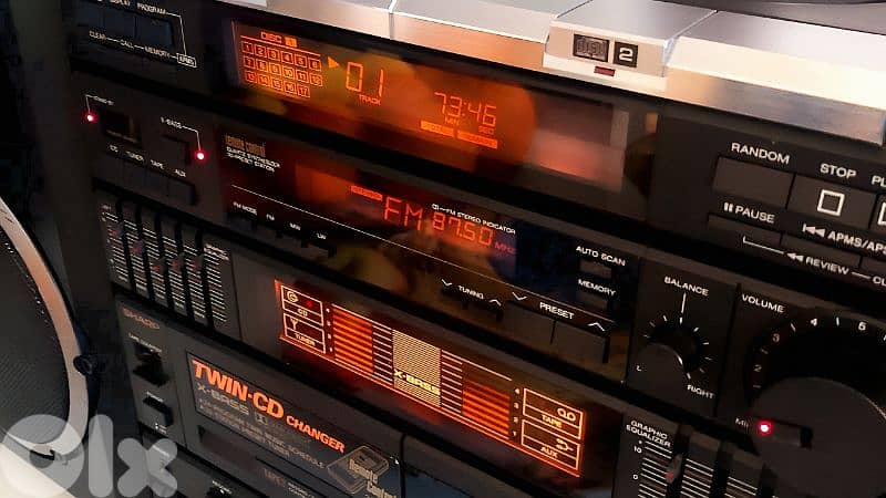 Rare sharp stereo  class 1 with classic sound level meter Vintage 1980 3