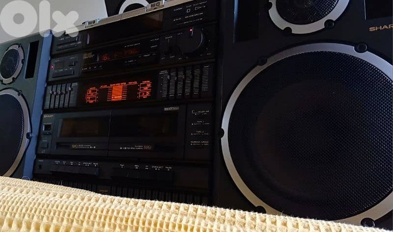 Rare sharp stereo  class 1 with classic sound level meter Vintage 1980 4