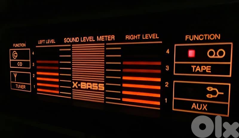 Rare sharp stereo  class 1 with classic sound level meter Vintage 1980 7