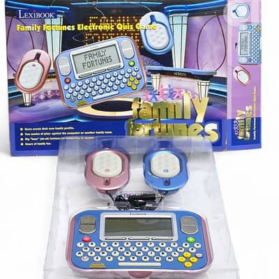lexibook family fortunes electronic quiz game
