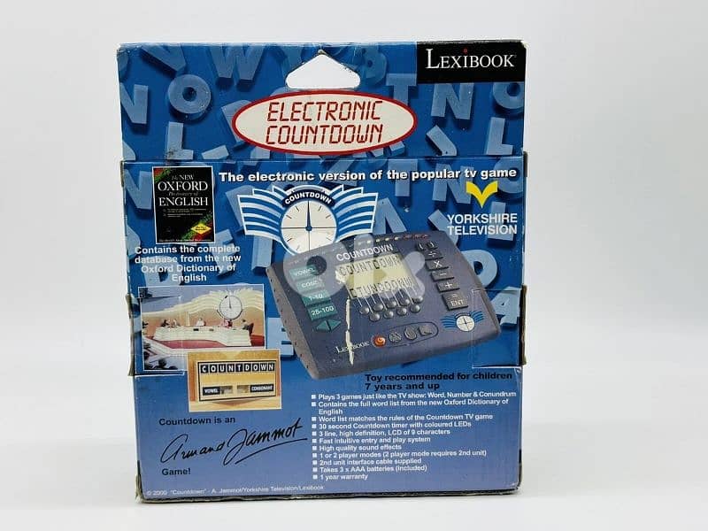 lexibook countdown electronic game oxford 1