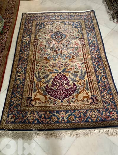 Carpet Ajami Harir Asfahan 165 cm * 110 cm