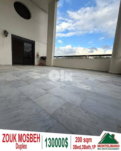 200 sqm Duplex For Sale in Zouk Mosbeh (ذوق مصبح)
