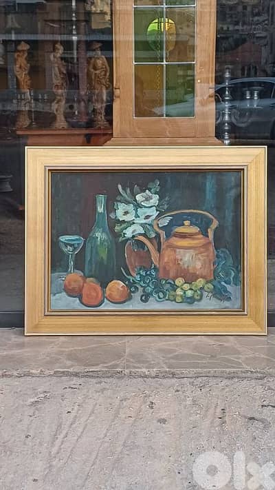 لوحة رسم زيتي اوروبية