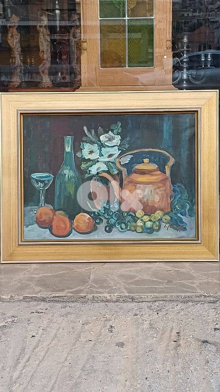 لوحة رسم زيتي اوروبية 2