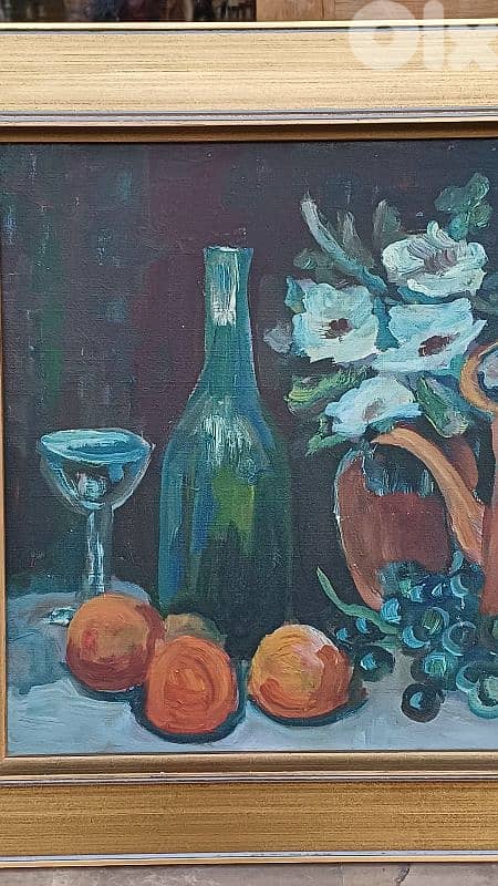 لوحة رسم زيتي اوروبية 7