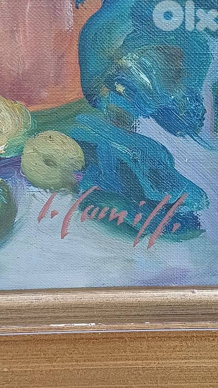 لوحة رسم زيتي اوروبية 8