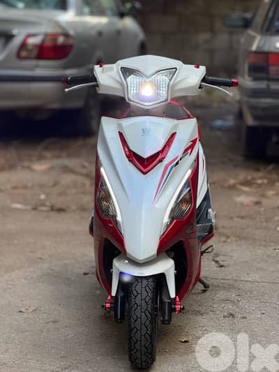 Hawjou 125cc Er model 2024 2000 km