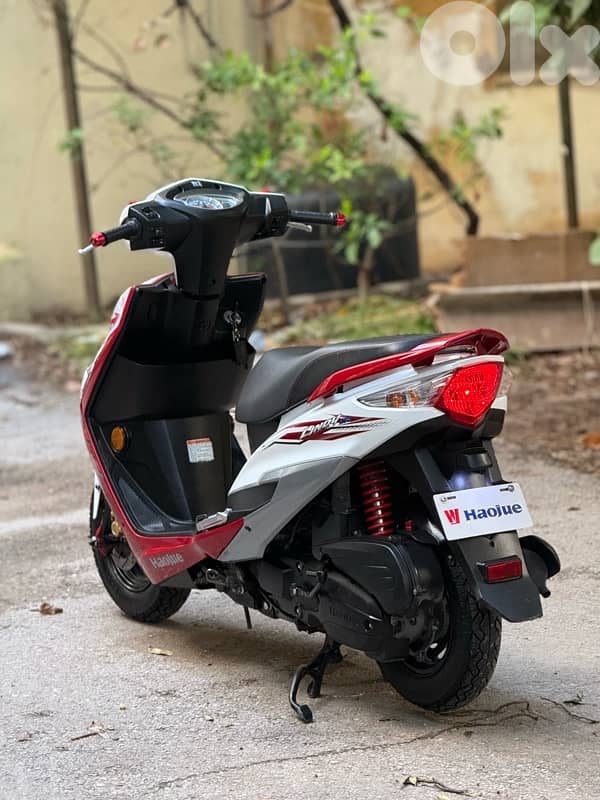 Hawjou 125cc Er model 2024 2000 km 2