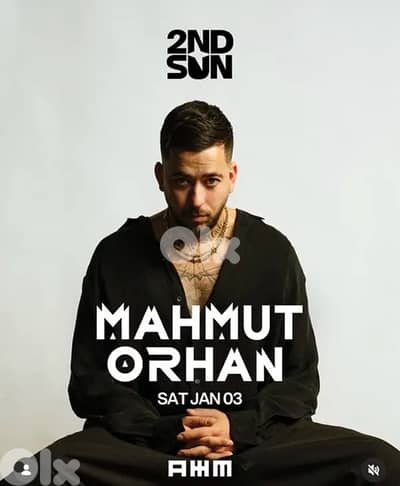 Mahmut Orhan ticket on 3rd January