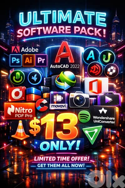 Software Pack All In One and Lot of Programs. ONLY 13$