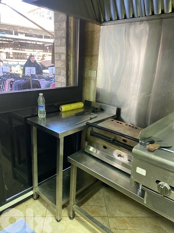 سناك بكامل معداته للبيع 3