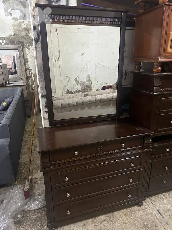 اوضة نوم خشب زان ولاتي ملبسة قشرة زان 6