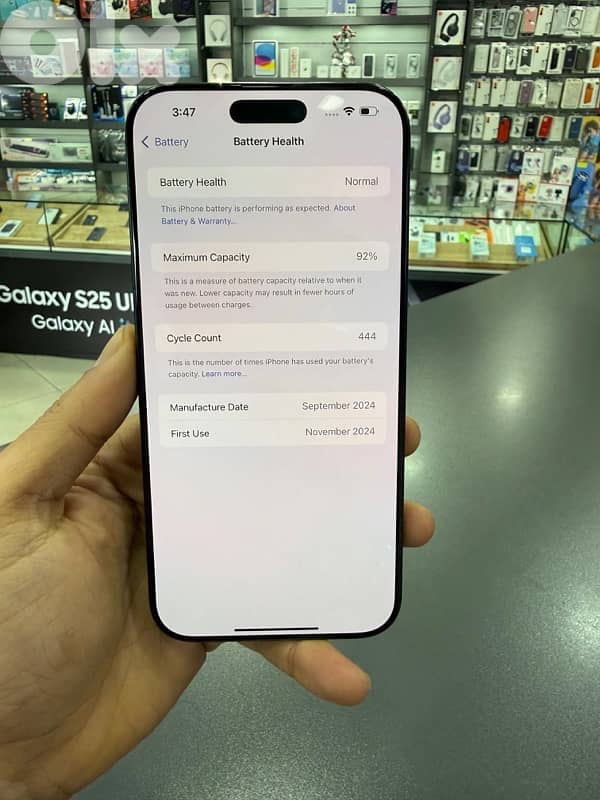 IPHONE 16 PROMAX 256GB USED 3