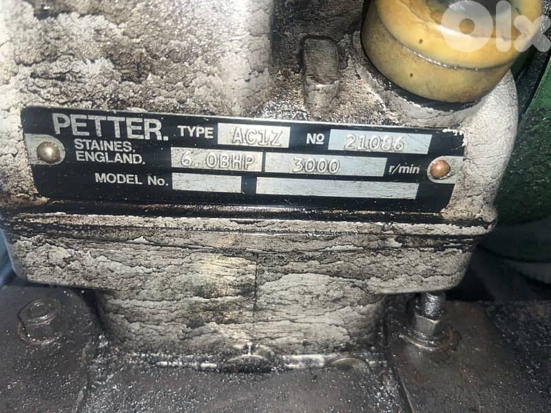 Generator Lister-Petter,5KVA مولد انكليزي 1