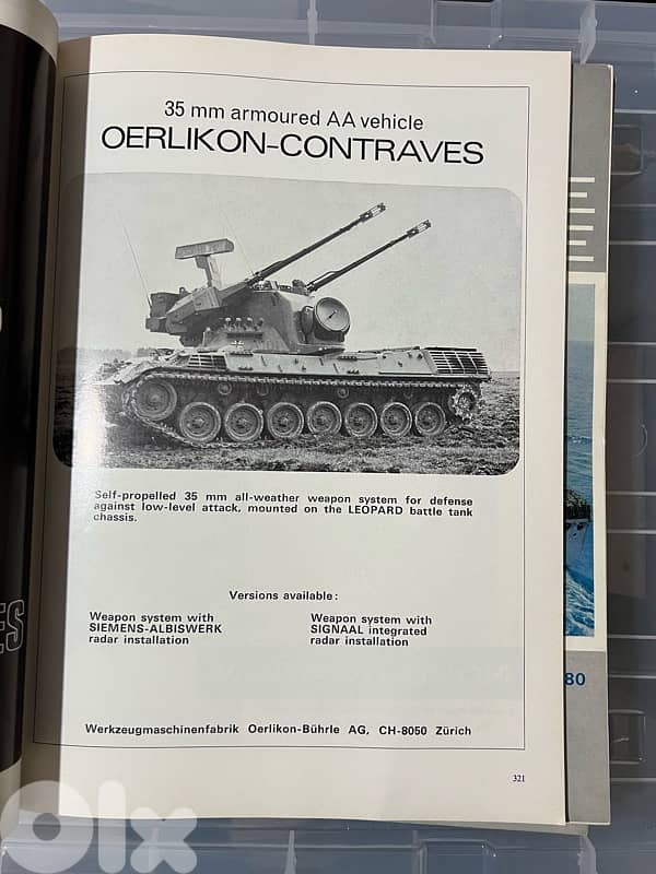 Vintage International Defense Review Magazine Nov 69 Leopard Tank Cove 1