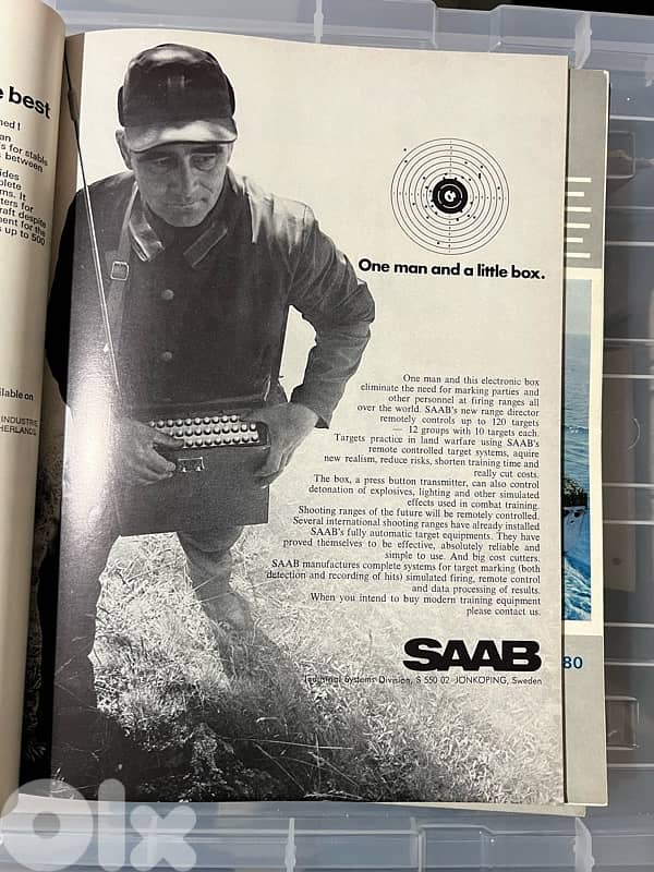 Vintage International Defense Review Magazine Nov 69 Leopard Tank Cove 3