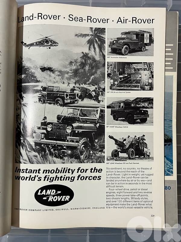 Vintage International Defense Review Magazine Nov 69 Leopard Tank Cove 6