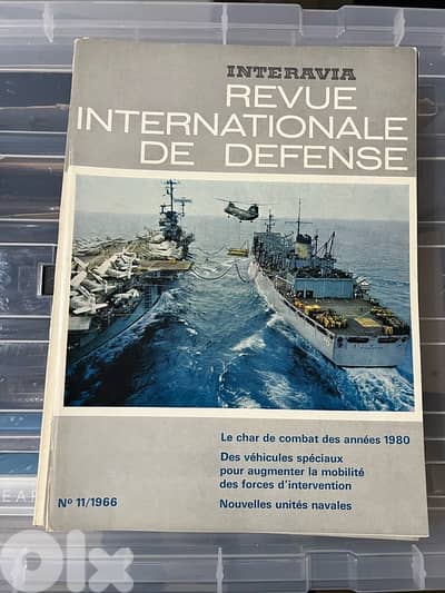 Vintage International Defense Review Magazine
