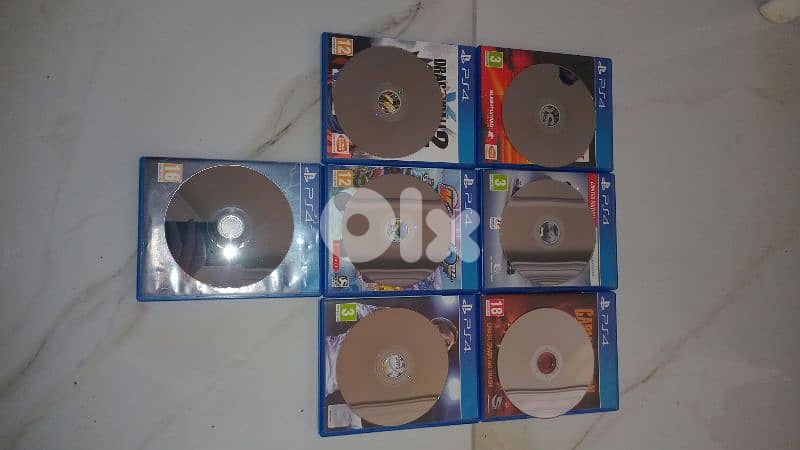 PS4 games - Bundle or separat - clean discs 2