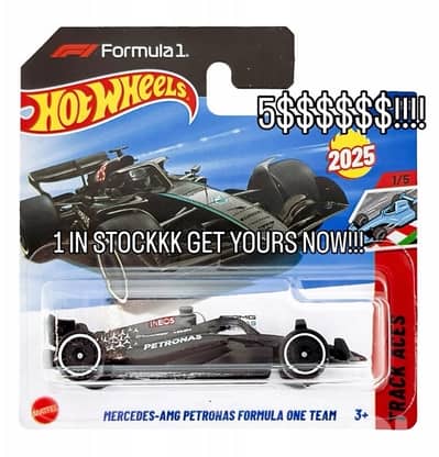 F1 MERCEDES HOTWHEELS