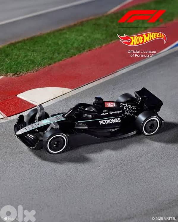 F1 MERCEDES HOTWHEELS 1