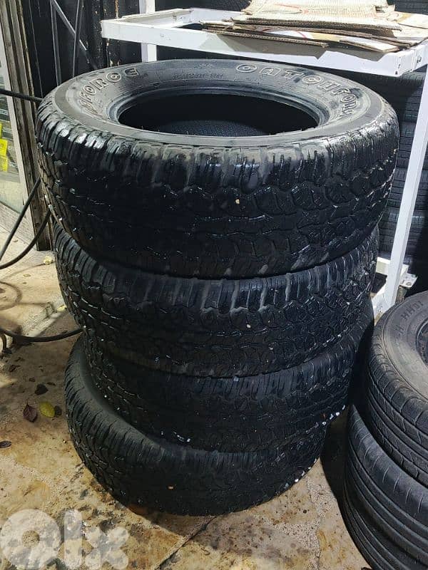 Prado tires 265/65/17 4