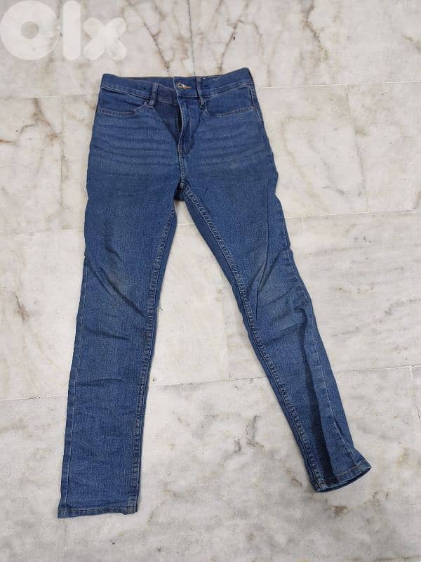 بناطلين جينز مستعمل ماركة عمر ٩ ١٠ 8