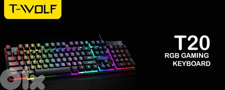 Twolf T20 RGB Gaming Keyboard