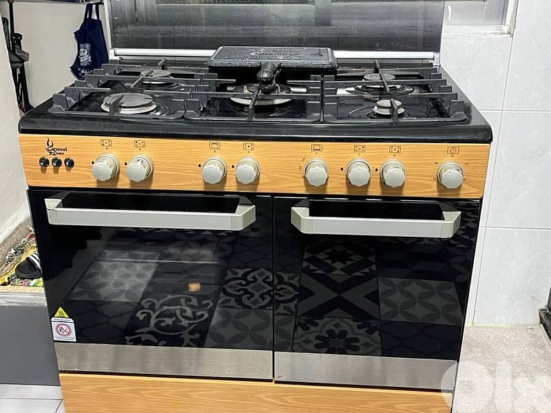 refrigerator and oven 2