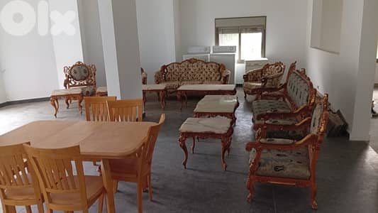 salon 2 with tables and kitchen table