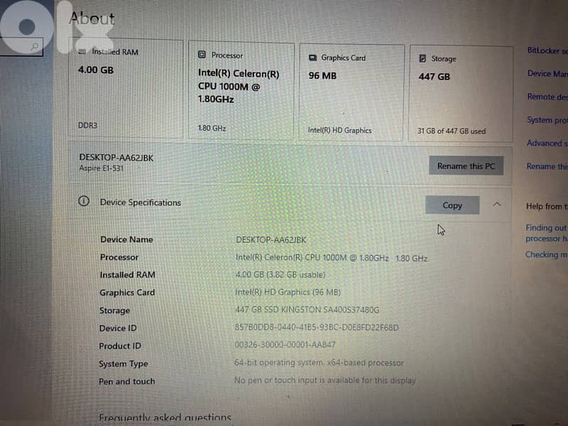 accer laptop for sale 3