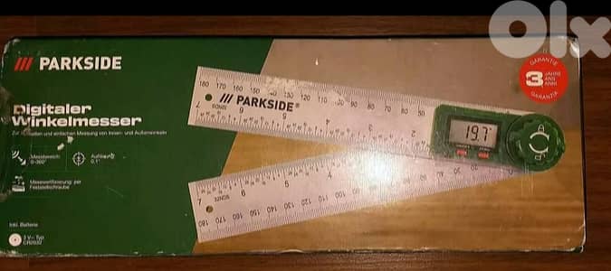 Digital Protractor 15$ from Parkside (very accurate)