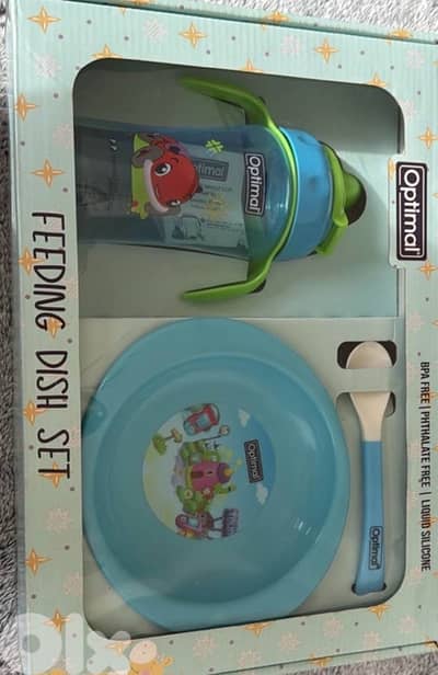 optimal feeding dish set